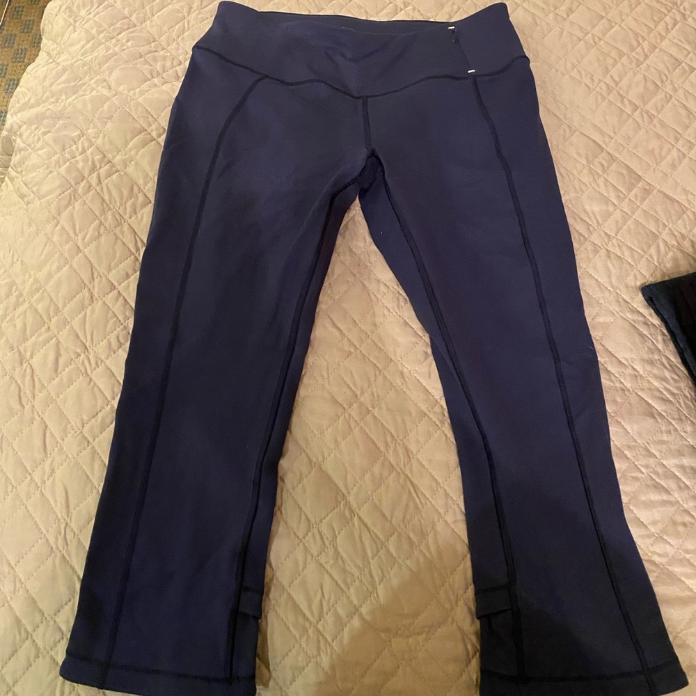 Calia navy blue crop workout pants Size M